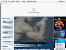 Tablet Screenshot of bodybuilders.gr